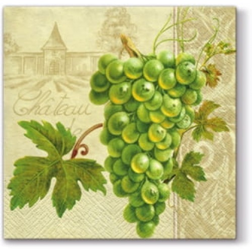 20 Serviettes Winery - 33x33cm 3 plis