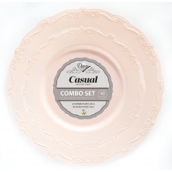 Casual - 40 Set De Table Luxe Rose 